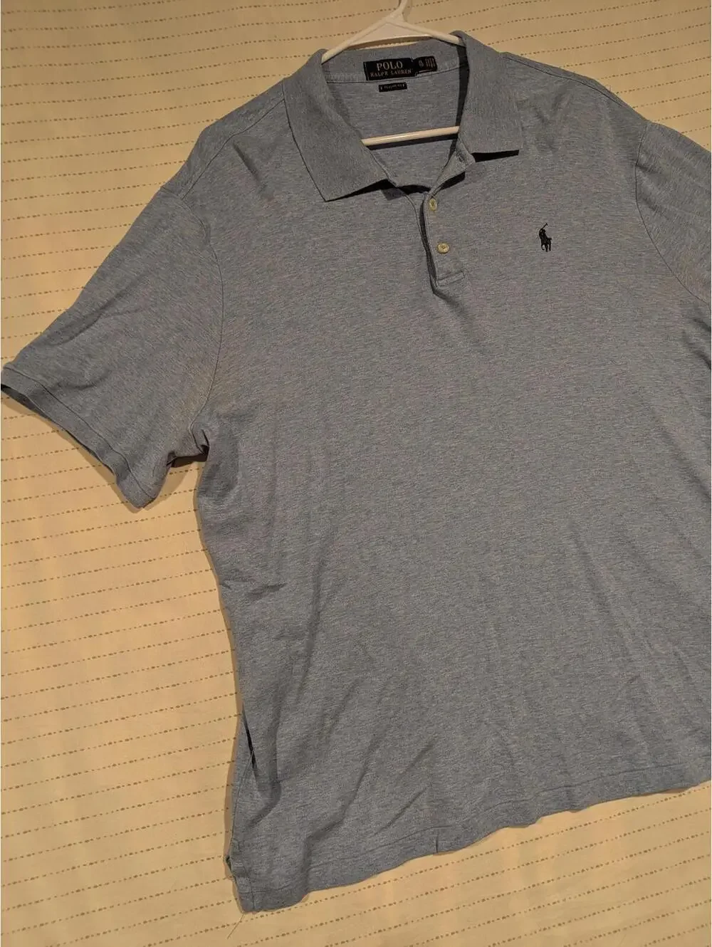 Polo Ralph Lauren Classic Fit Shirt Blue Mens XL Light Blue